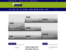Tablet Screenshot of gardneredge.com